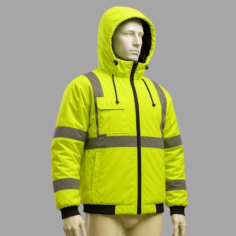Heated Hi-Vis Safety Jacket