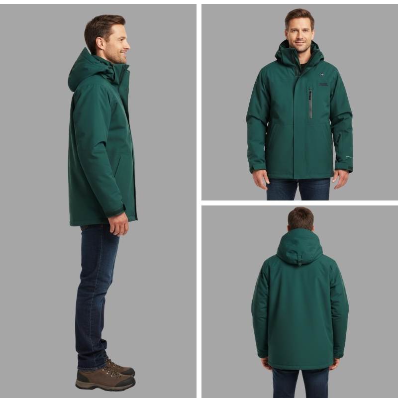 Breathable Heated Outdoor Shell Jacket