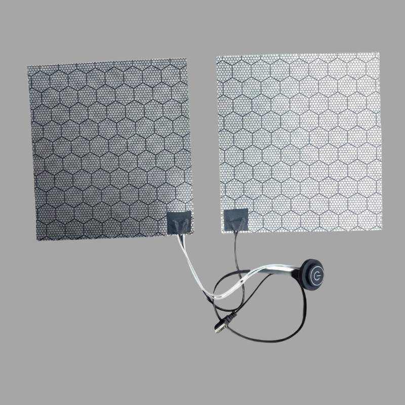 Instant heat graphene film for smart apparel